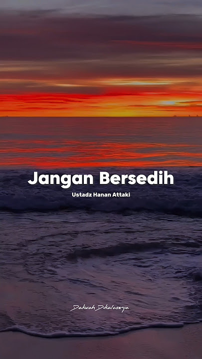 Ujian Tidak Pernah Mendatangimu, Dia Hanya Melewatimu | Ustadz Hanan Attaki #ustadzhananattaki