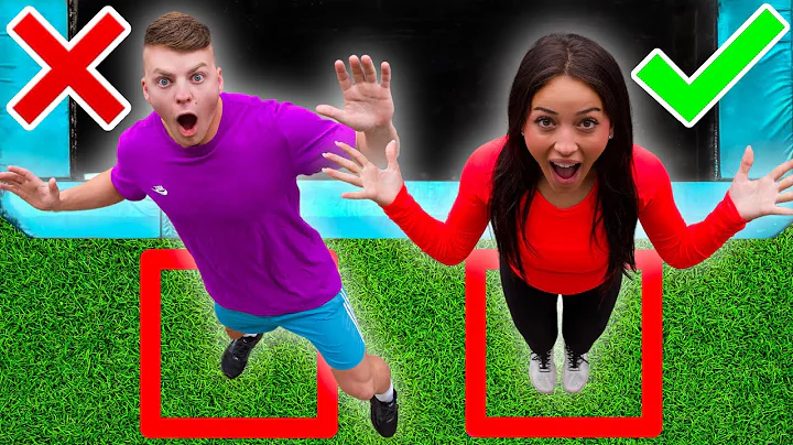 EXTREME LAND IN BOX CHALLENGE!