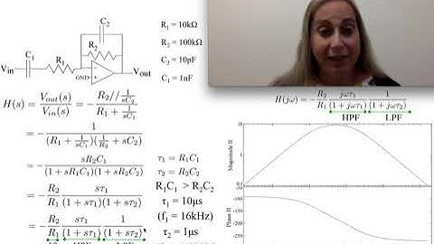 An RC OpAmp BPF with Separated Corner Frequencies