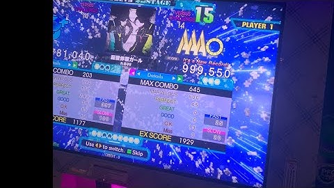 [DDR] 脳漿炸裂ガール CSP 999,550 (14 PFC #64)