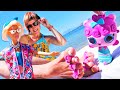 Маша Капуки, Барби и СПА салон на пляже. Видео для девочек. Игры в куклы