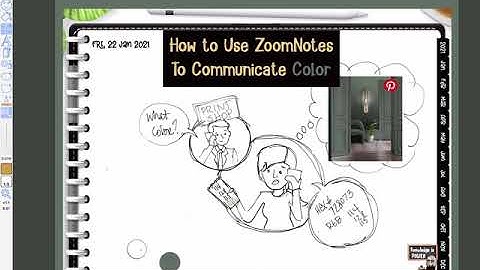 ZoomNotes - How To Use ZoomNotes To Communicate Color