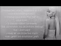 Ariana Grande ~ better off ~ Lyrics