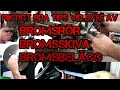 Hur man byter bromsrör, bromsskiva och bromsbelägg