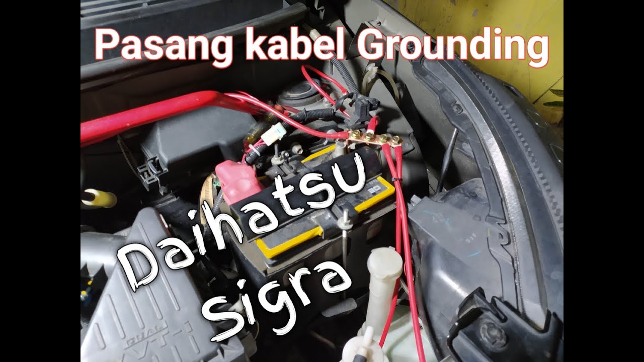 PASANG KABEL GROUNDING DAIHATSU  SIGRA // recommended!