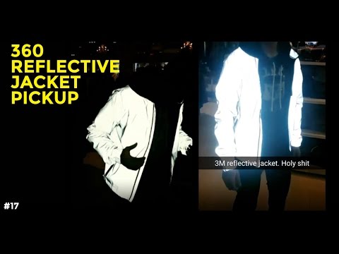 3m reflective jacket north face