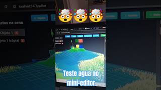 como criar mapa no meu editor react three fiber? water,terrain,grass,thee