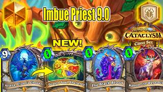 NEW Legendary Spell Imbue Control Priest 9.0 Deck To Craft After CATACLYSM Class Set | Hearthstone