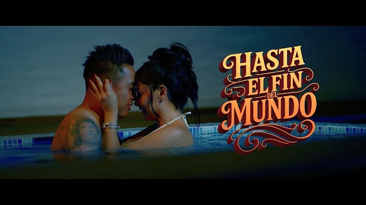 Pamela Franco, Christian Cueva - Hasta el Fin del Mundo (Official Video)