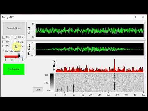 FFT and Spectrogram Test 2