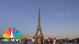 Eiffel Tower Reopens After Three Months With New Coronavirus Precautions | NBC Nightly News