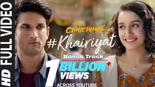 Full Song  KHAIRIYAT  CHHICHHORE   Sushant, Shraddha   Pritam, Amitabh B Arijit Singh  || Khan Music