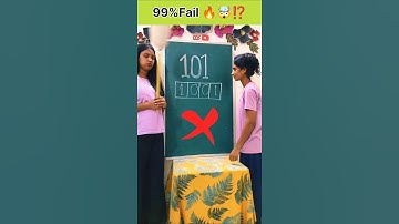 Write a 101 in 4 Box Challenge ⁉️ Can you solve this Challenge ⁉️ #maths #shorts #challenge #game