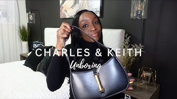 CHARLES & KEITH CESIA HANDBAG UNBOXING
