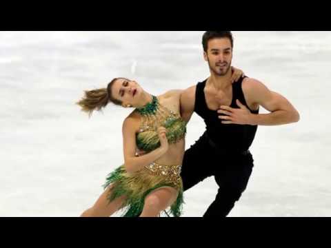 French Figure Skater Finishes Despite Wardrobe Malfunction