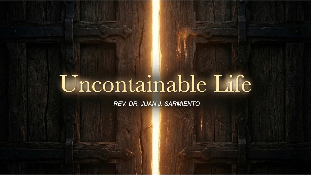 Easter Sunday Service 4-5-2026 "Uncontainable Life" with scriptures from Psalm 23 and John 20:19-30