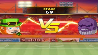 فتح شخصية (Norway) stage 69 في وضع البقاء في Head soccer #headsoccer #survival #henos #هينوس #البقا  screenshot 2