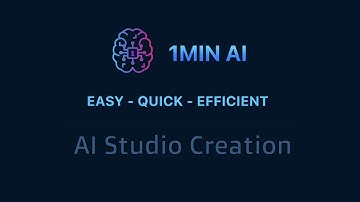 🔮 1min.AI | AI Studio Creation
