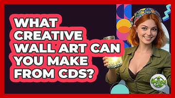 What Creative Wall Art Can You Make From CDs? - The Upcycle Lab