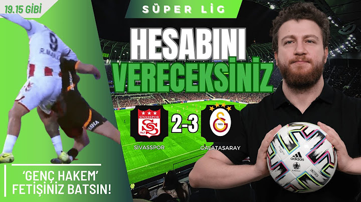 Reziller!.. Sivasspor 2-3 Galatasaray | Ayağı Yerde Turgut, İbrahim Hacıosmanoğlu, Bülent Uygun...