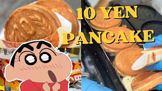 POV: Buying the Famous 10 Yen Coin Pancake in Japan - Street Food Experience