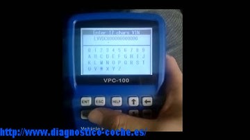 VPC-100 Pin Code Calculator de mano