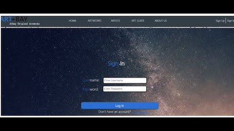 ARTWORKS GALLERY IN PHP, CSS, JAVASCRIPT, AND MYSQL | FREE DOWNLOAD