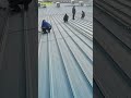 Solar roof support system is under construction