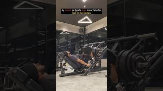 Aukaat se jyada legs workout kar liya | Relatable funny gym reels | funny gym content
