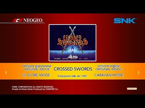 Classic NeoGeo Title Crossed Swords Getting Modern Console Release