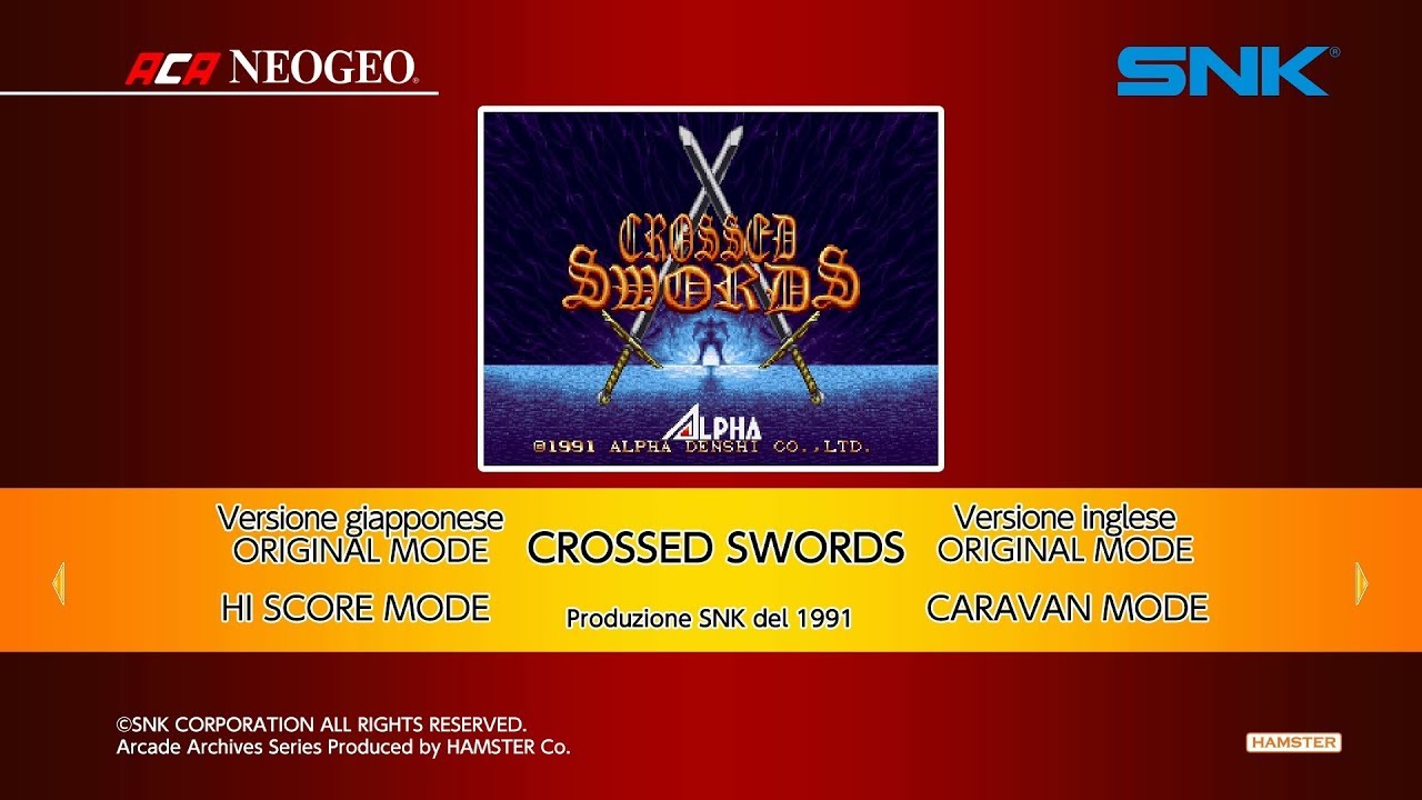 Crossed Swords available on Switch today )(Neo Geo), The GoNintendo  Archives