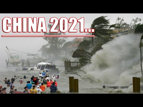 Typhoon In-Fa has destroyed China! 450,000 people evacuated from Shanghai!