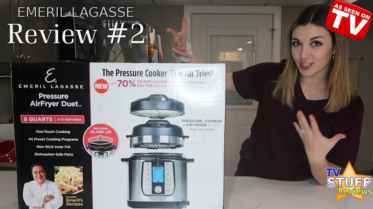 Emeril Lagasse Pressure Cooker and Air Fryer