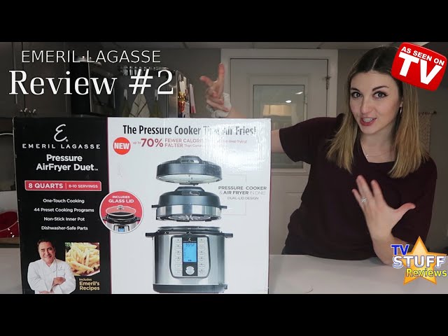 EmerilLagasse Emeril Lagasse Pressure Cooker and Air Fryer & Reviews