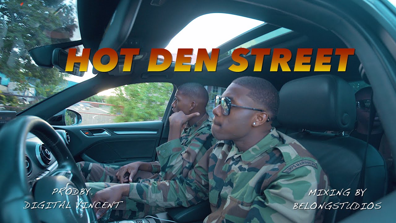 DINDI SPRAY FT GEDI1000- HOT  DEN STREET (OFFICIAL VIDEO )