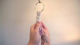 Macrame Wrapping Knot - How to Start a Plant Hanger