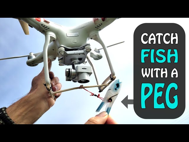 Ultra Cheap DRONE Fishing BAIT RELEASE that WORKS 