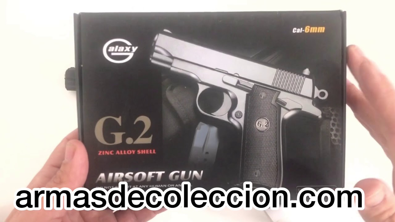Saigo Defense Pistolet Airsoft- Galaxy G22 -modèle à Ressort