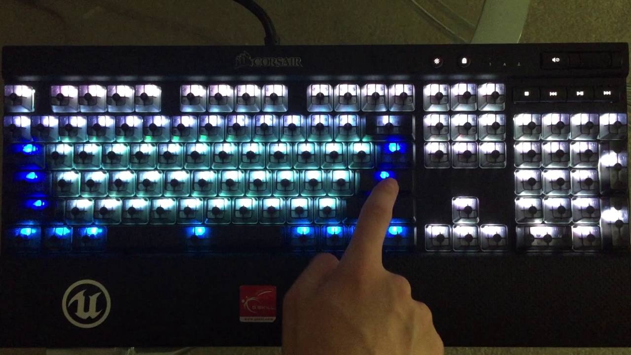 Corsair RGB Profile Request: Simple Typing