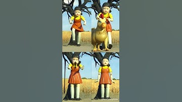 Cute doll 444 #squidgame #squidgame2 #funny #cute #squidgame3