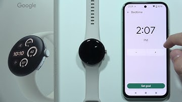 GOOGLE Pixel Watch 3: Set Up Bedtime Reminder