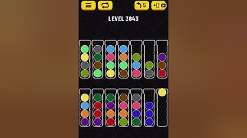 【Ball Sort Puzzle】Level.3843