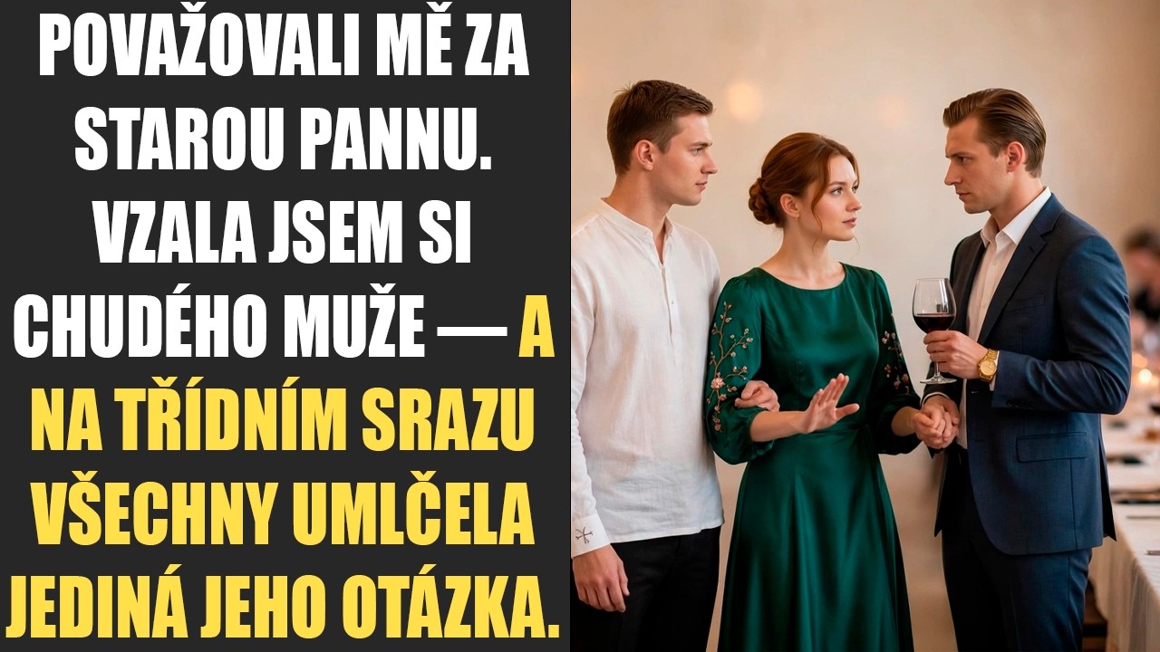 Na třídním srazu se všichni rozdělili podle výplat. Ti s čtyřiceti tisíci seděli na jednom konci, ti s miliony na druhém. Můj muž si uhladil manžetu bílé košile, kterou jsem mu ušila, a klidně se...