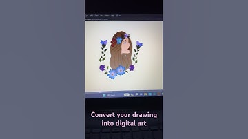 Convert your drawings into digital art💕❤️