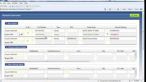 Process of importing data from CTD to CompuGst