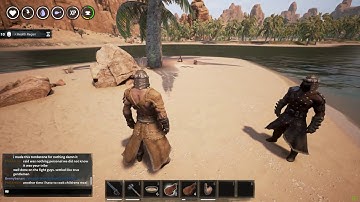 CONAN EXILES 1 v 1 against admins best fighter