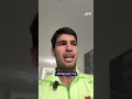 Carlos has a message for you 🫵💌 #AustralianOpen