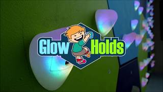GlowHolds Interactive Climbing Wall System - Supplied by Axtion Technology
