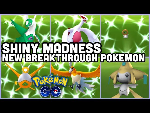 NEW SHINY BREAKTHROUGH REWARDS IN POKEMON GO JIRACHI & GO FEST TICKET