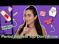 15 Period Secrets You Didn't Know (facts!) | Just Sharon